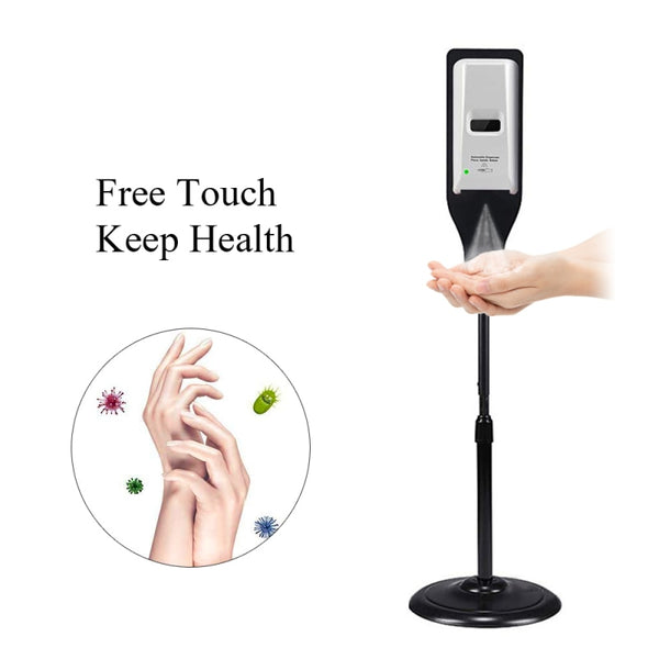 Adjustable Automatic Hand Sanitizer Dispenser With Stand Station